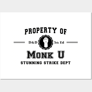 Monk University Posters and Art